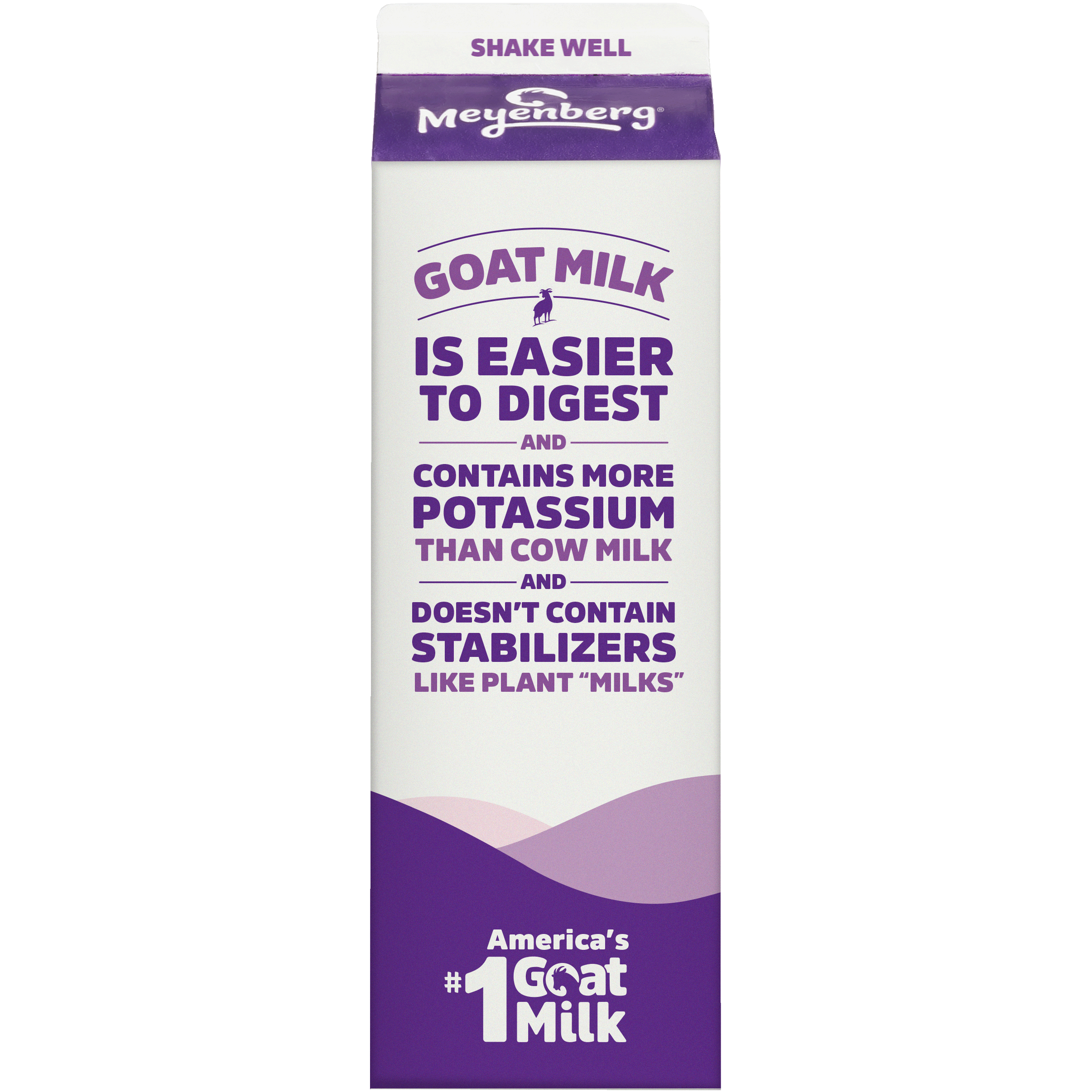 Whole Goat Milk, Certified Humane® | Meyenberg Goat Milk